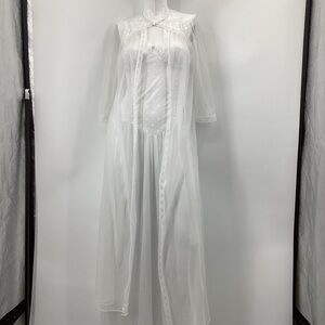 *** Nancy King Peignoir Set *** S